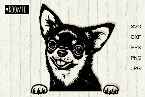 Chihuahua SVG Graphics for Crafts & Dog Shirt Design