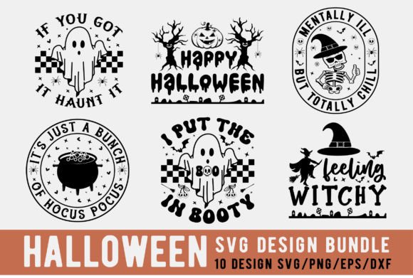 Halloween SVG Graphics for T-Shirt Design