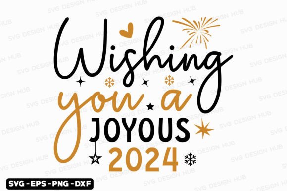 Happy New Year SVG Graphics for T-Shirt Designs
