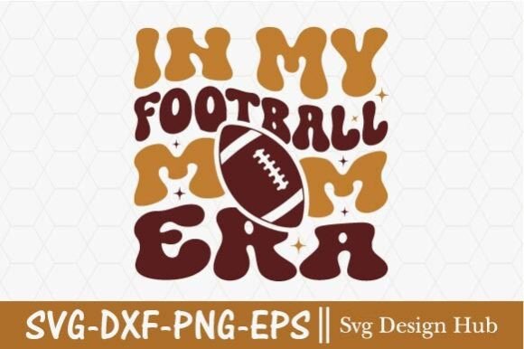 Retro Football Svg Graphics for T-Shirt Designs
