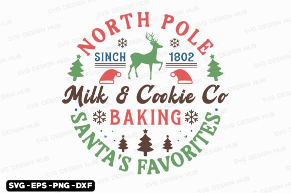 Vintage Christmas Sign SVG for Crafting & T-Shirt Designs